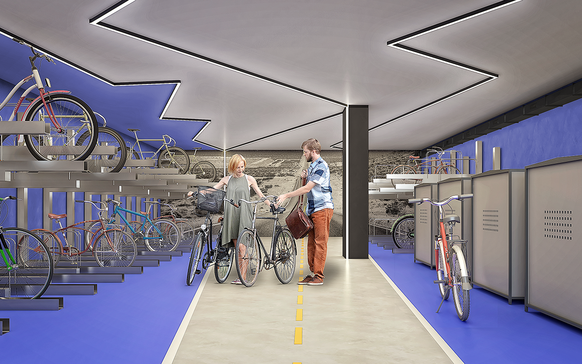 Bike Room pisos de alquiler obra nueva BeCorp